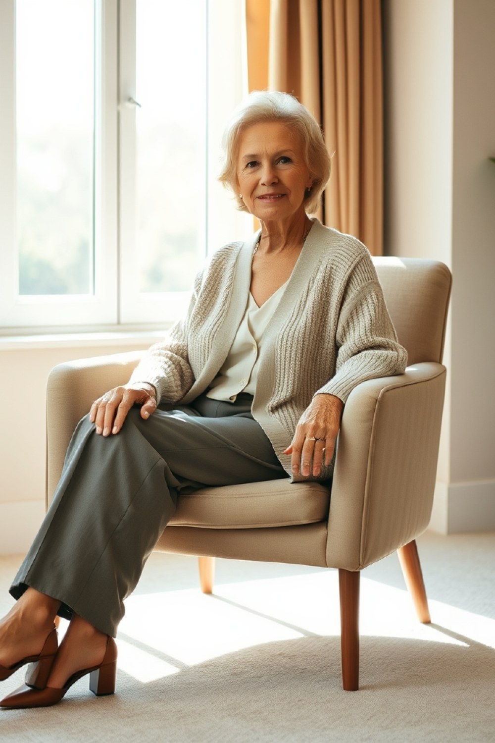 24 Book Club Outfits for Women Over 60