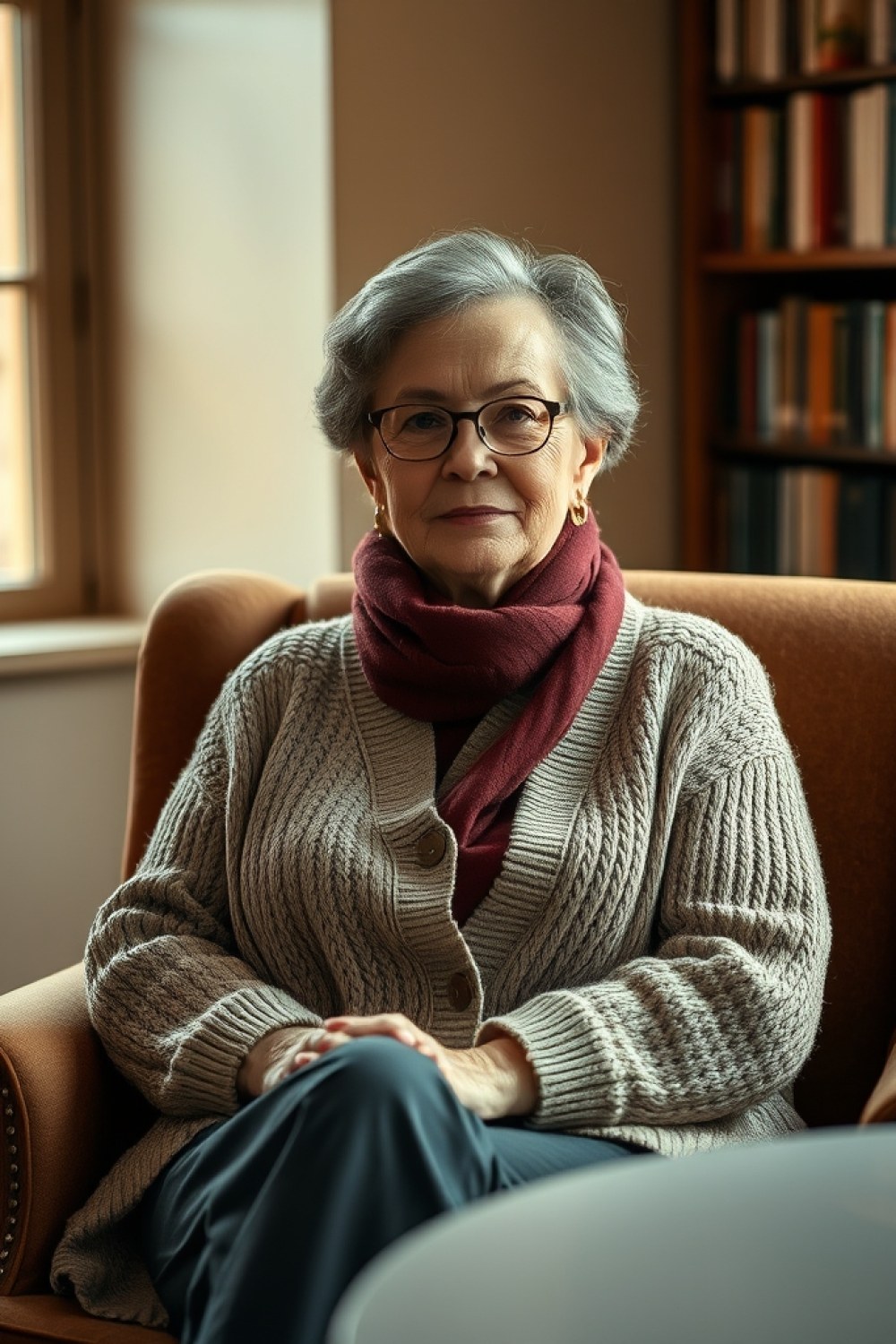 24 Book Club Outfits for Women Over 60