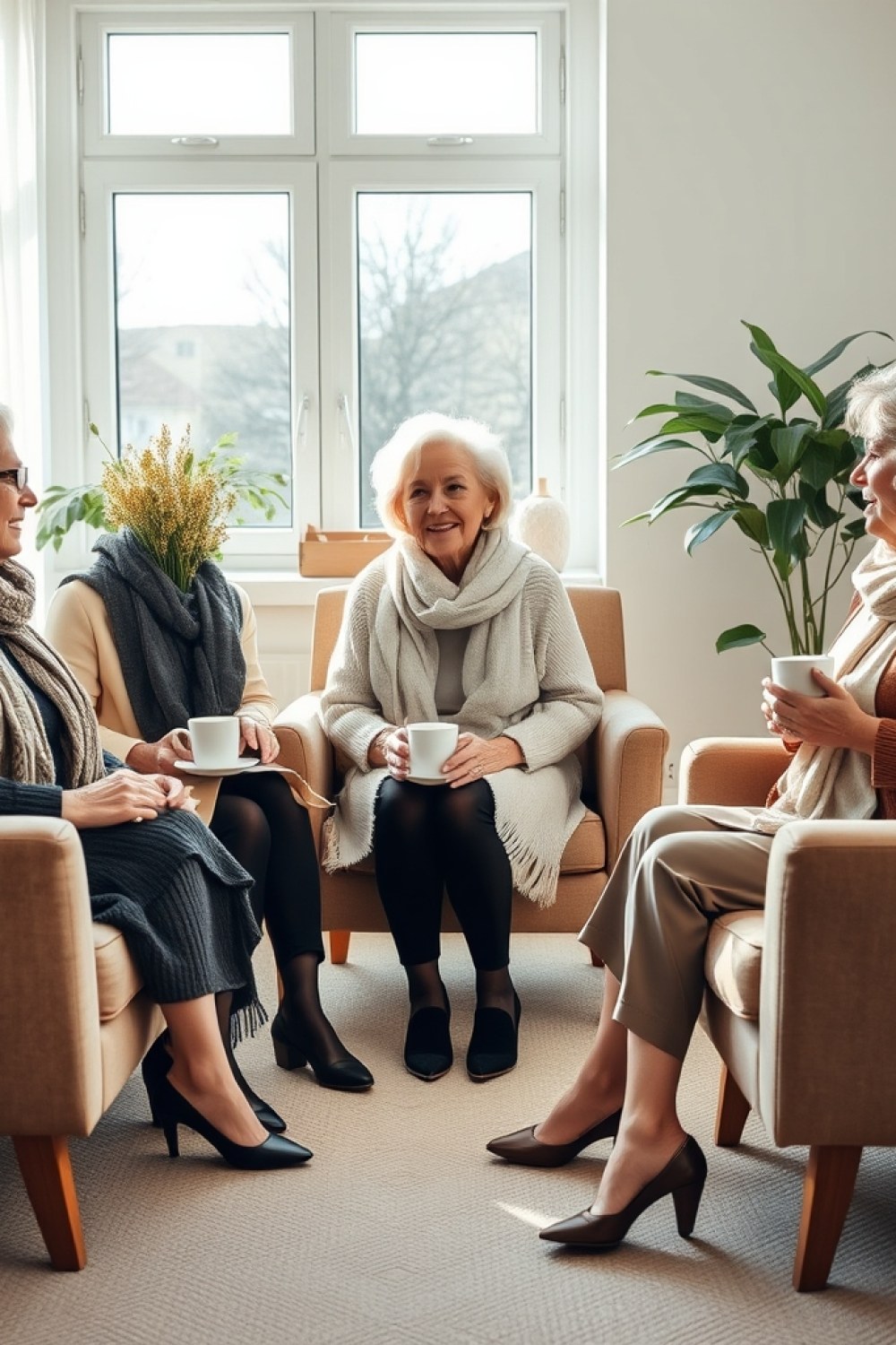 24 Book Club Outfits for Women Over 60
