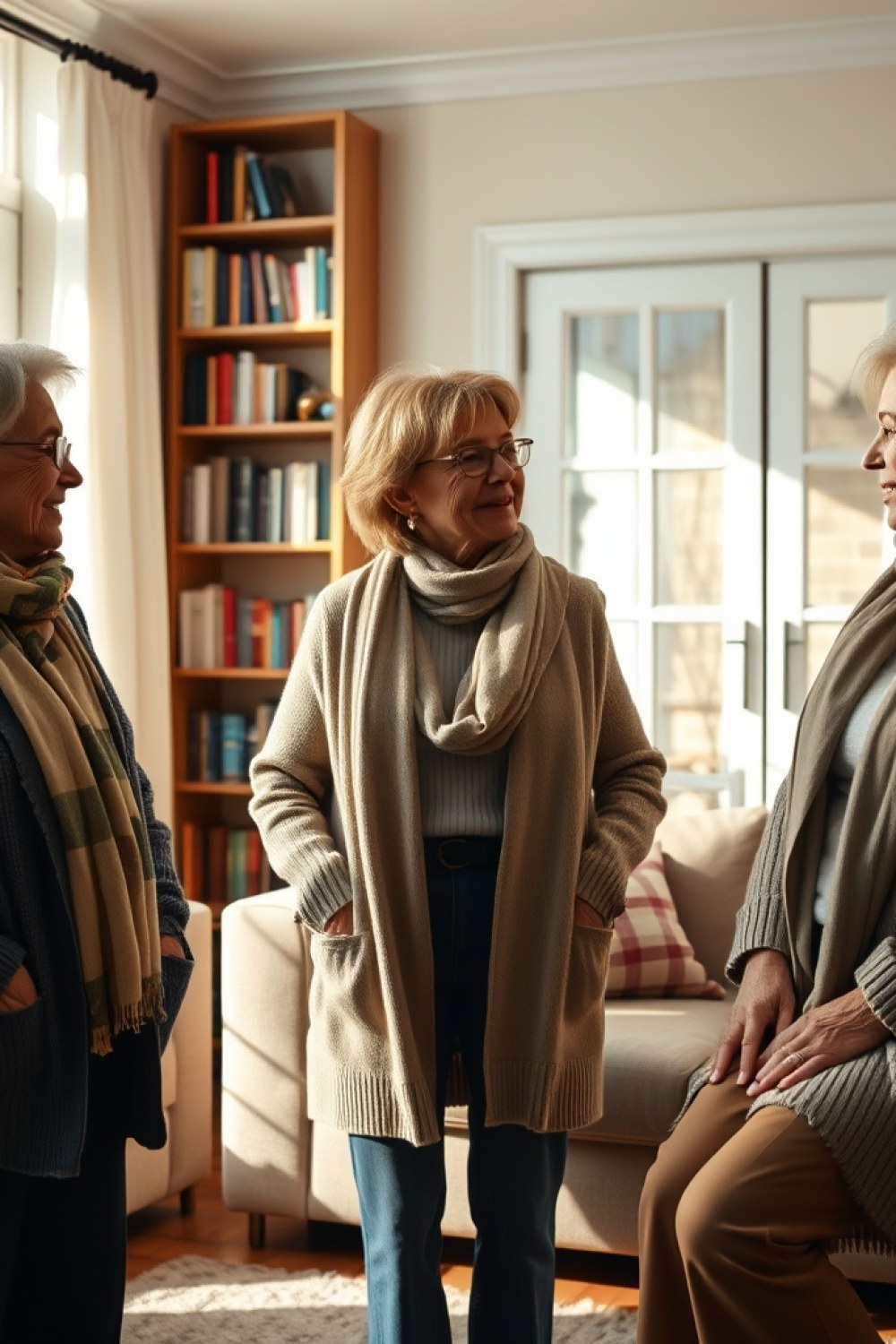 24 Book Club Outfits for Women Over 60