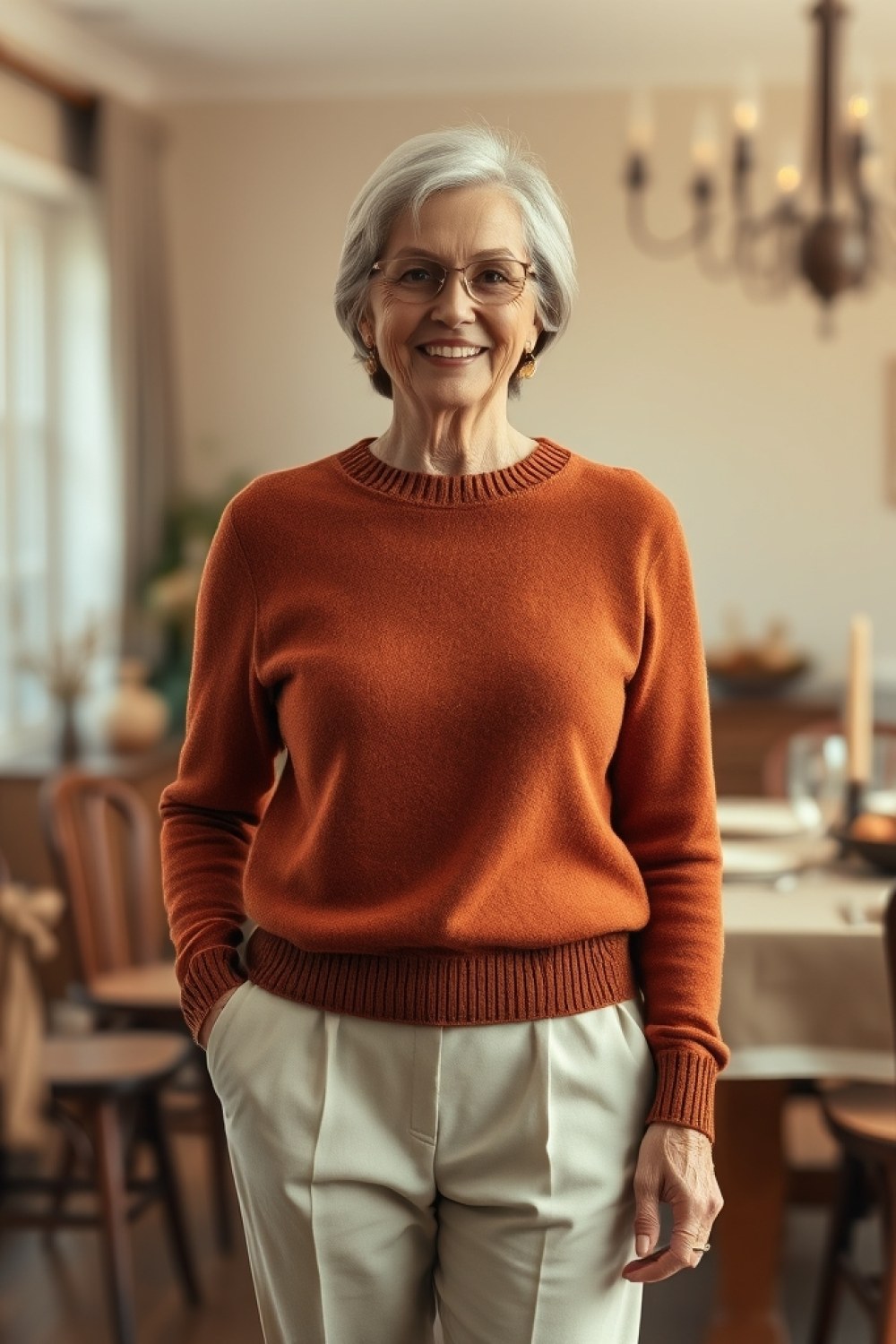 25 Friendsgiving Outfits for Women Over 60
