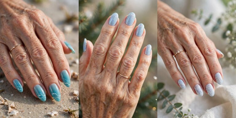 🌊 20 Ways to Wear Light Blue Nails for Every Occasion & Season