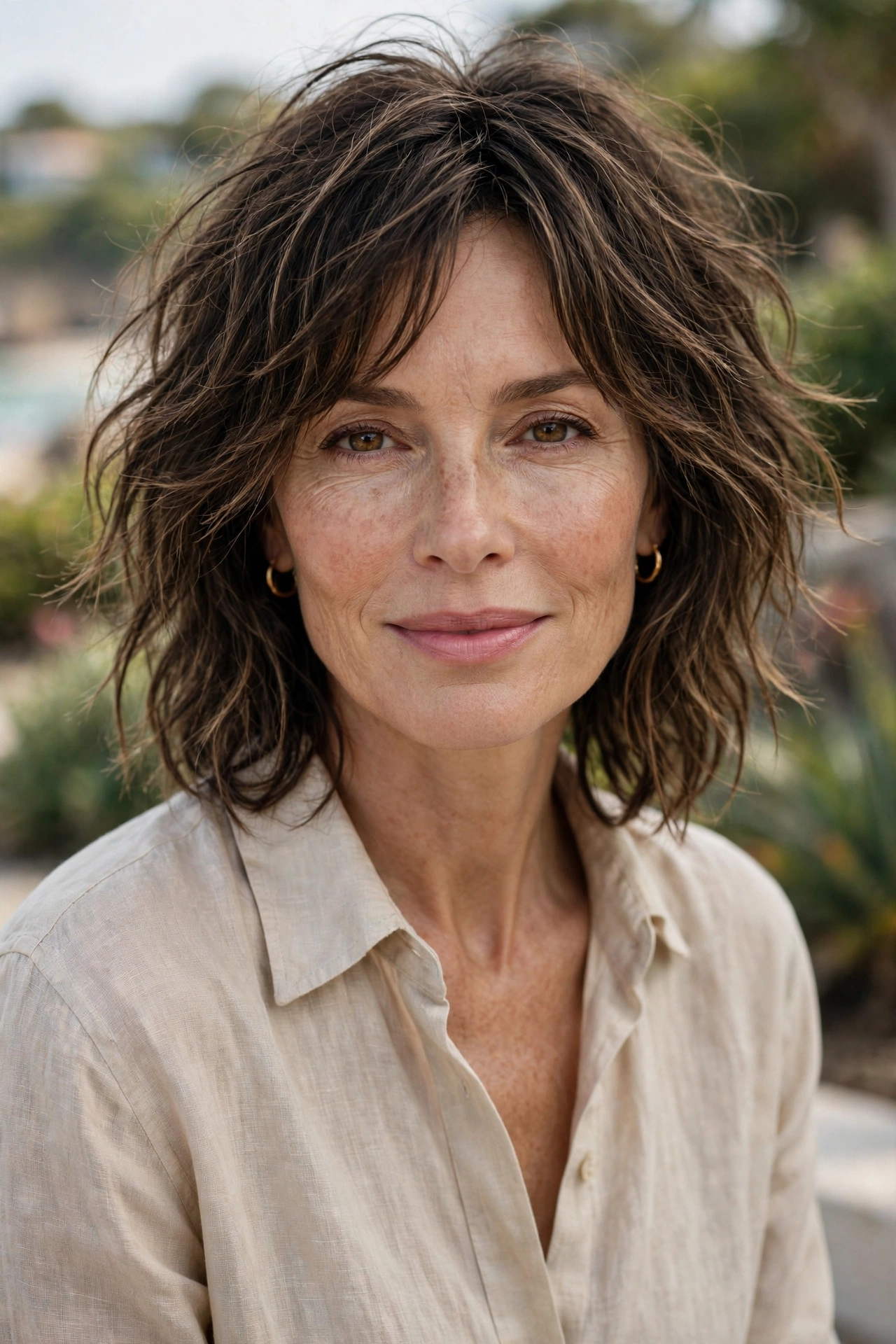 Beachy texture medium shag