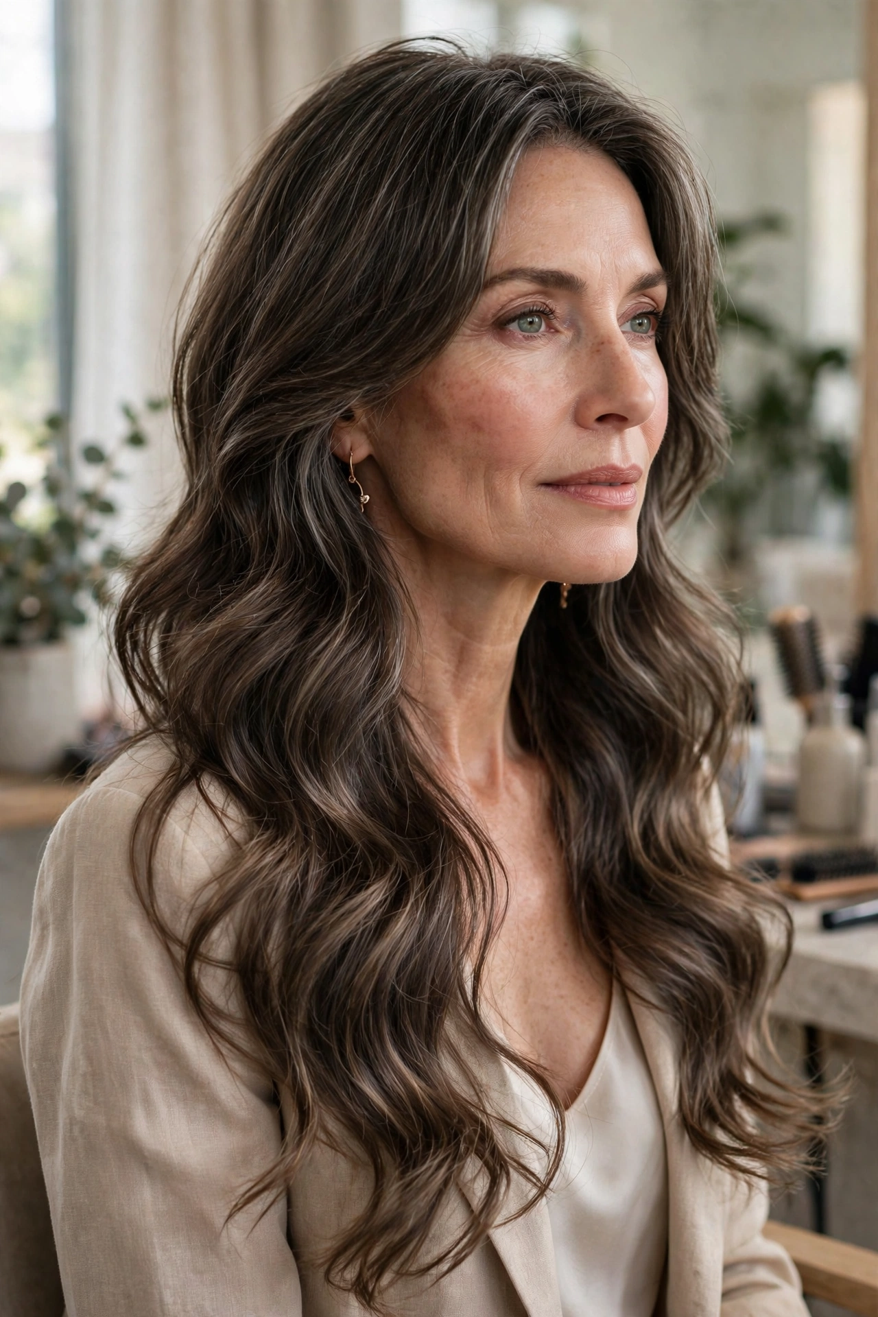 Mermaid-wave medium shag