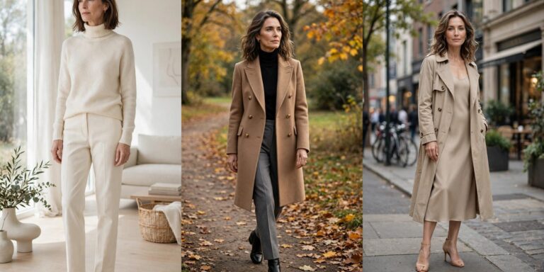 🤍 12 Minimalist Outfits Over 50: Fewer Pieces, More Elegance