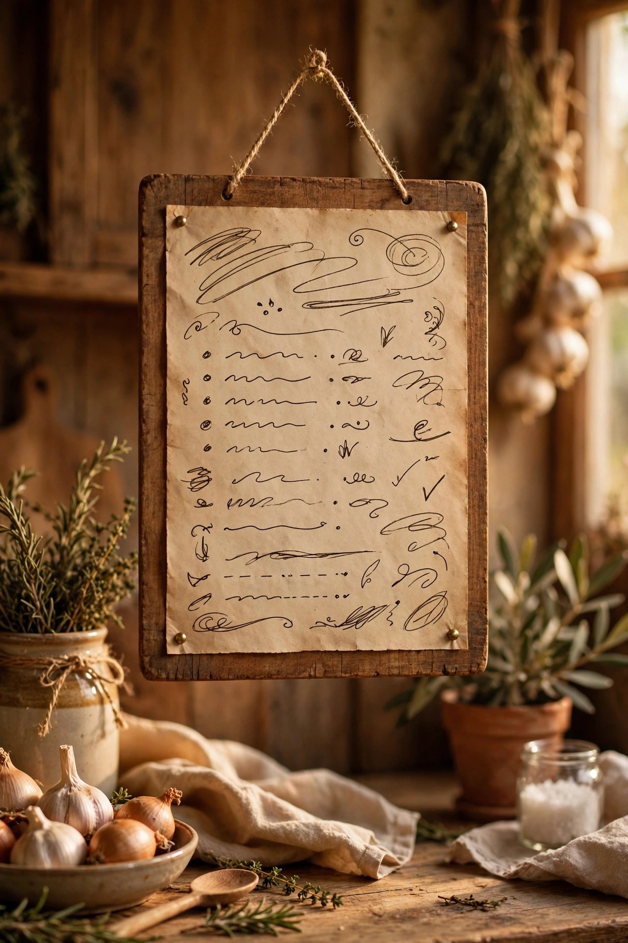 Mothers handwritten recipe engraved on a wooden plaque, sentimental personalized gift