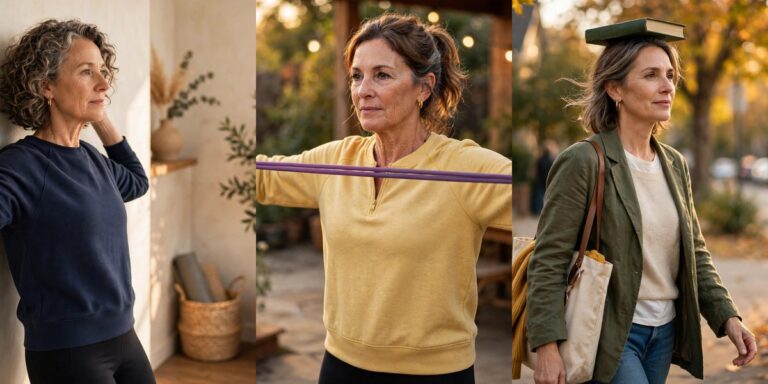 🧍‍♀️ 26 Posture Exercises for Seniors: Stand Taller at Any Age