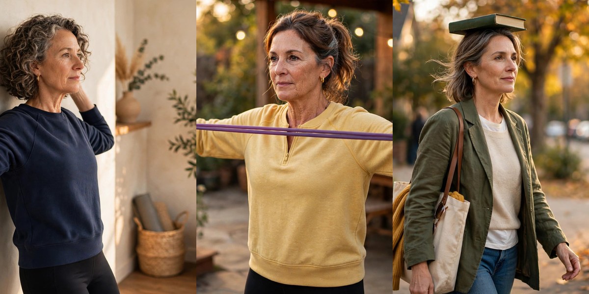 🧍‍♀️ 26 Posture Exercises for Seniors: Stand Taller at Any Age