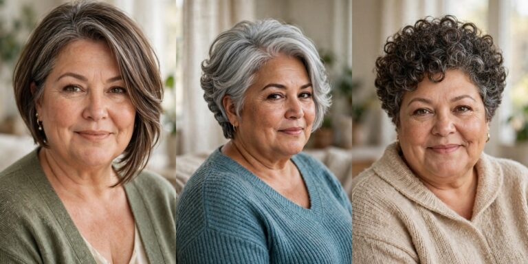 21 Flattering Short Hairstyles for Plus-Size Women Over 50 You'll Love