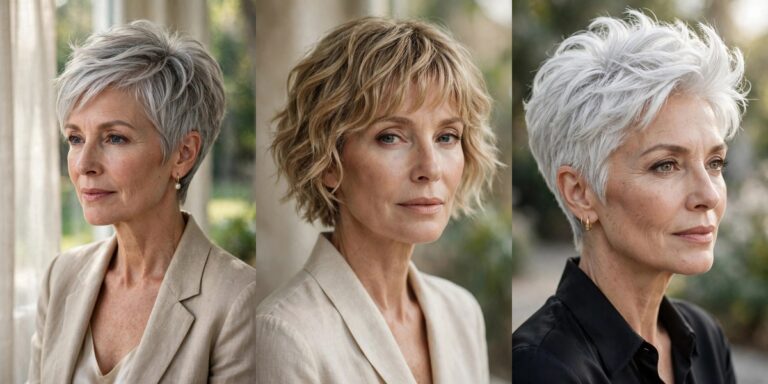✂️ 26 Short Layered Haircuts for Women Over 50 Full of Movement