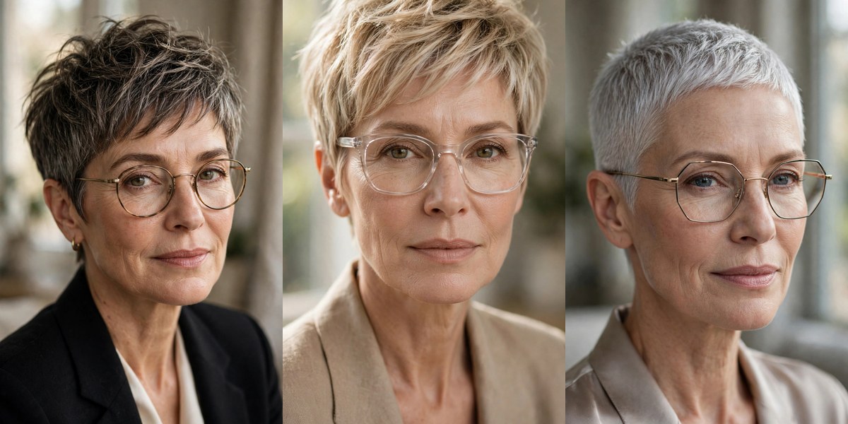 22 Short Pixie Cuts for Women With Glasses That Flatter Every Frame