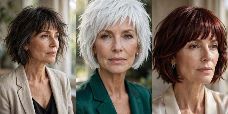 31 trending choppy bob with bangs hairstyles to save