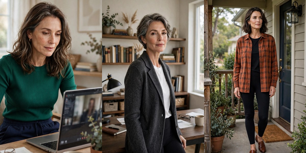 work from home outfits for women over 50 camera ready looks